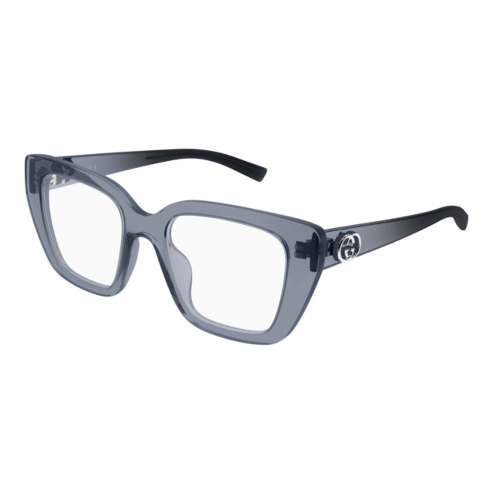 NWT Gucci GG2028o Grey 50mm Eyeglasses